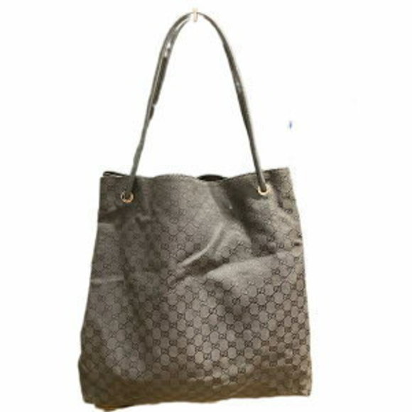 Gucci Tote Bag Shoulder Canvas GG - Picture 1 of 8
